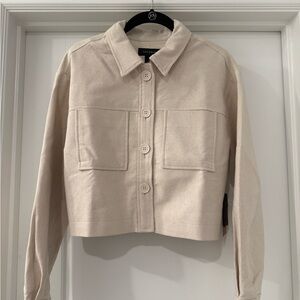 Nordstrom: Halogen Beige Cropped Jacket